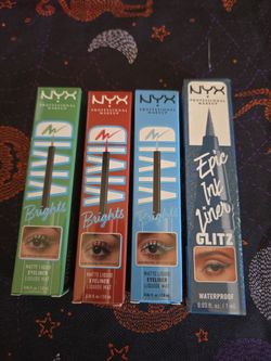 NYX Professional Makeup Eyeliner Set of 4 all for $15