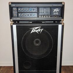 Peavey AMP Head Series 400 D With Peavey Bass Speaker 