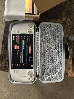 Valve Steam Deck OLED Handheld Console 1TB Limited White Edition with Case