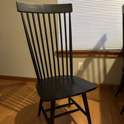 4 High Backed Windsor Chairs