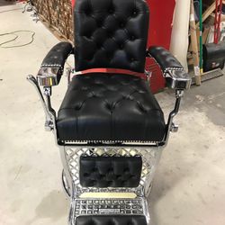Antique 1939 Emil j Paidar Barber Chair (Fully Restored)