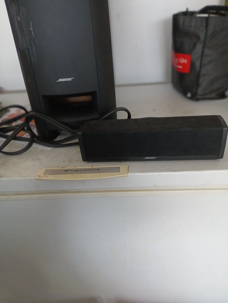 Bose Sub Woofer Remote Control Mid Speaker