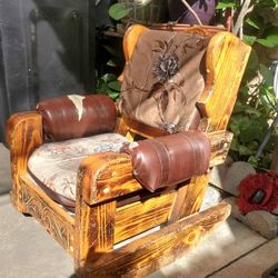 Children's Wooden Rocking Chair