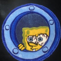 SPONGEBOB WINDOW TUFT RUG