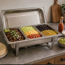 3 Tray Stainless Steel Chafing Dish