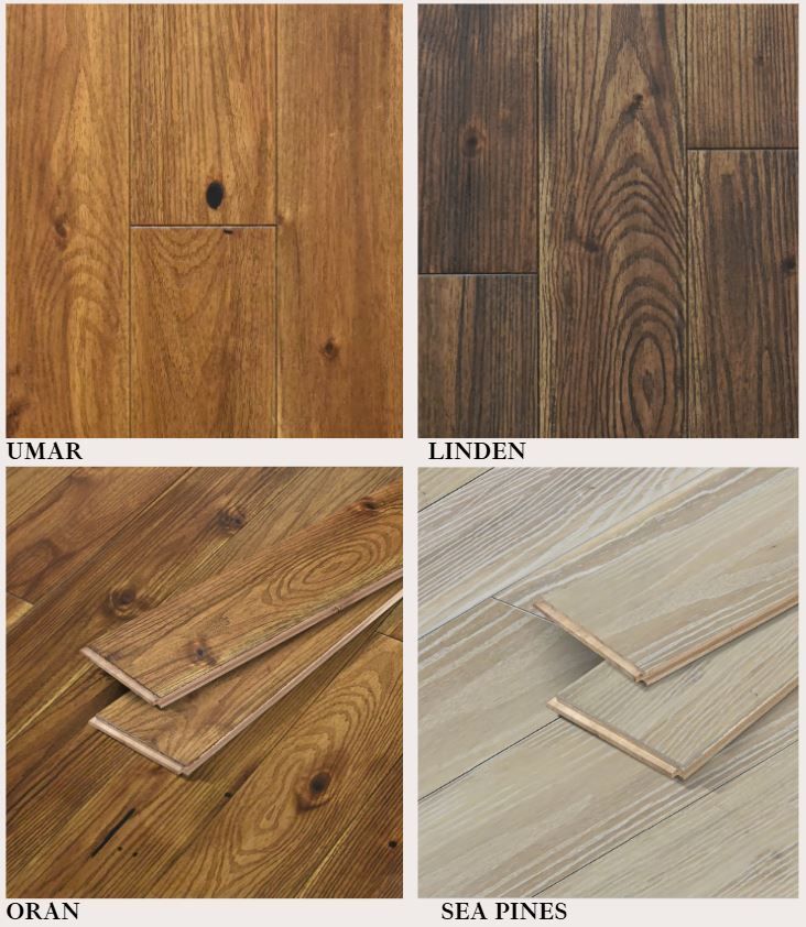 Solid Acacia Flooring - 5/8" x 4.3" x 12"- 48"