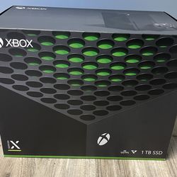 BRAND NEW SEALED Microsoft Xbox Series X 1TB Black Gaming Console 1882 W/Controller in Box