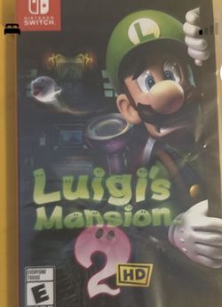 Nintendo Switch Luigis Mansion 2