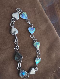 heart bracelet 925