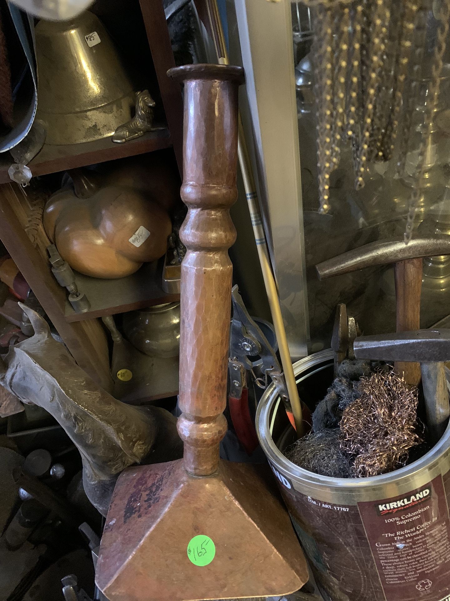 Blacksmith Copper Candle