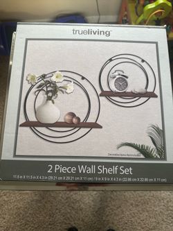 2 Piece Wall Shelf