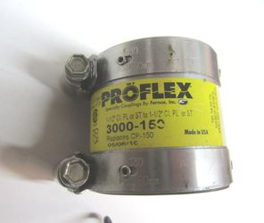 NEW Fernco P3000-150 Proflex Shielded Specialty Coupling, 1-1/2"