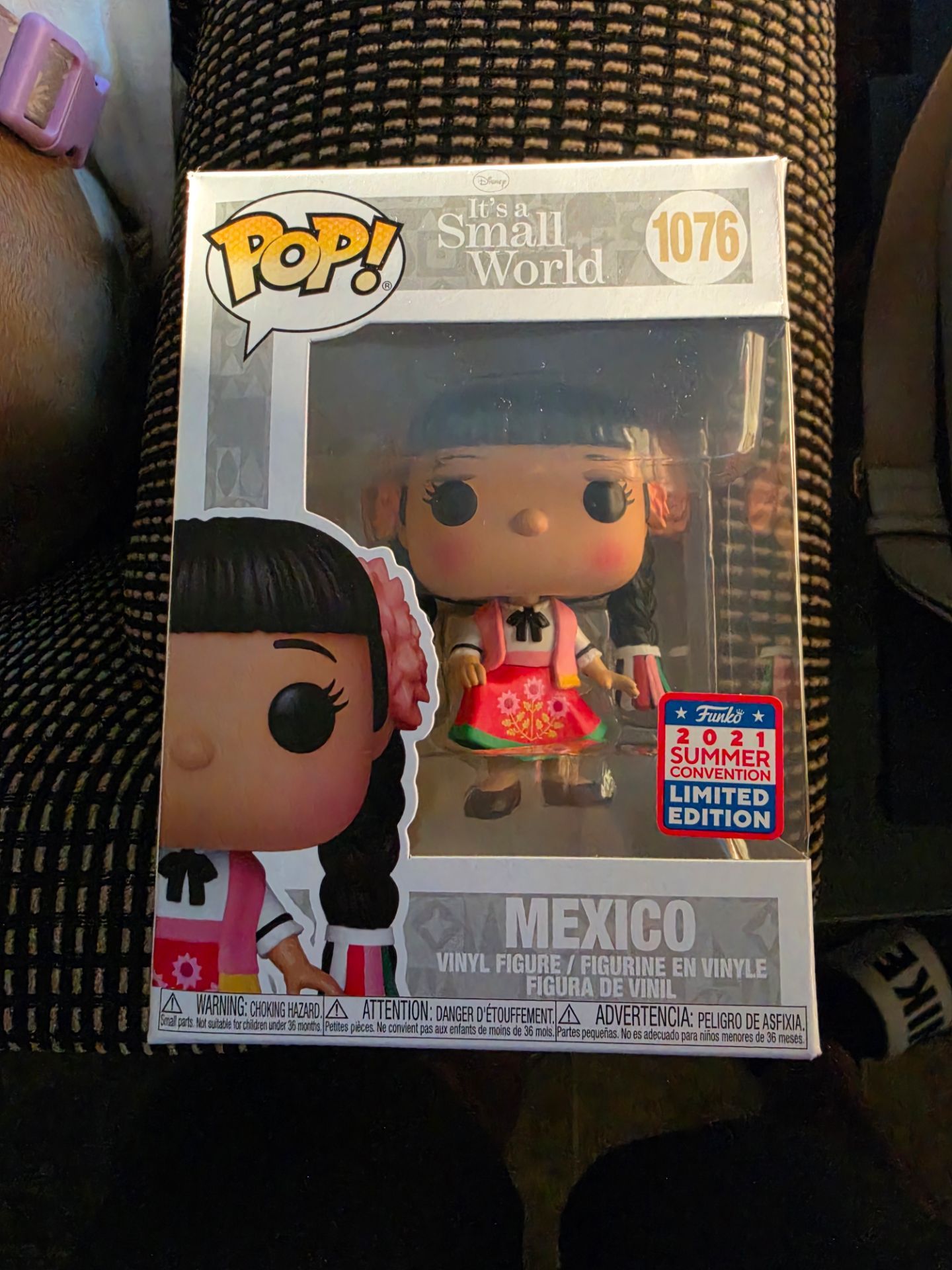 Funko Pop! Disney It's a Small World Mexico 1076 2021 Summer Convention Limited Edition