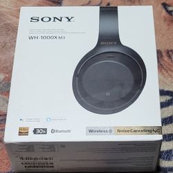SONY WH1000XM3 Bluetooth Wireless Noise Canceling Headphones