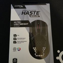 HYPERX PULSEFIRE
HASTE
WIRELESS Gaming Mouse 
