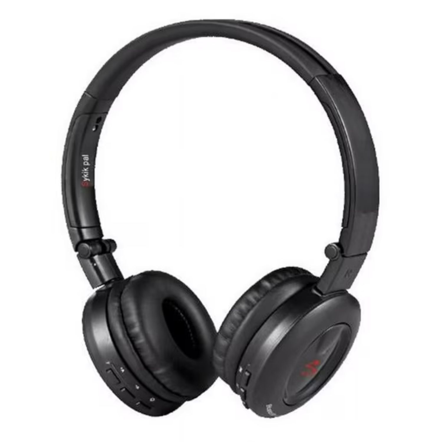 Sykik Bluetooth Stereo Headphone with Built-in Microphone Supports Wireless Talking (HP0201BK)