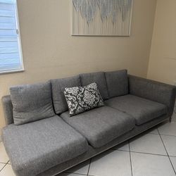 Couch From Cb2  Pick Up ONLY.  Free Need it Fone By Today!!! Come pick Up ASAP! 