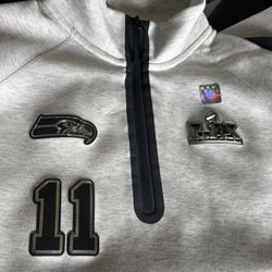 Jaxon Smith Njigba Seattle Seahawks Nike Super Bowl LX Opening Night Tech Fleece