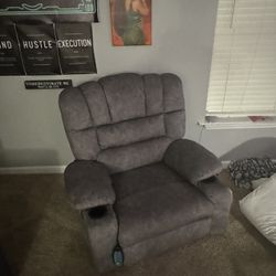 Grey Recliner chair 