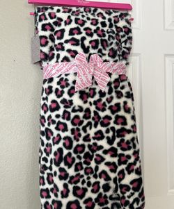 Juicy Couture throw blanket 