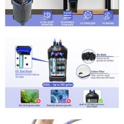 Aquarium Pump External Filter 