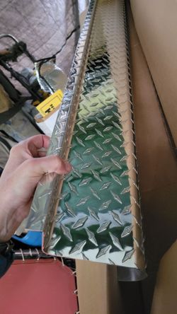 Running Boards  - NEW 72 inch Lund Diamond Plate