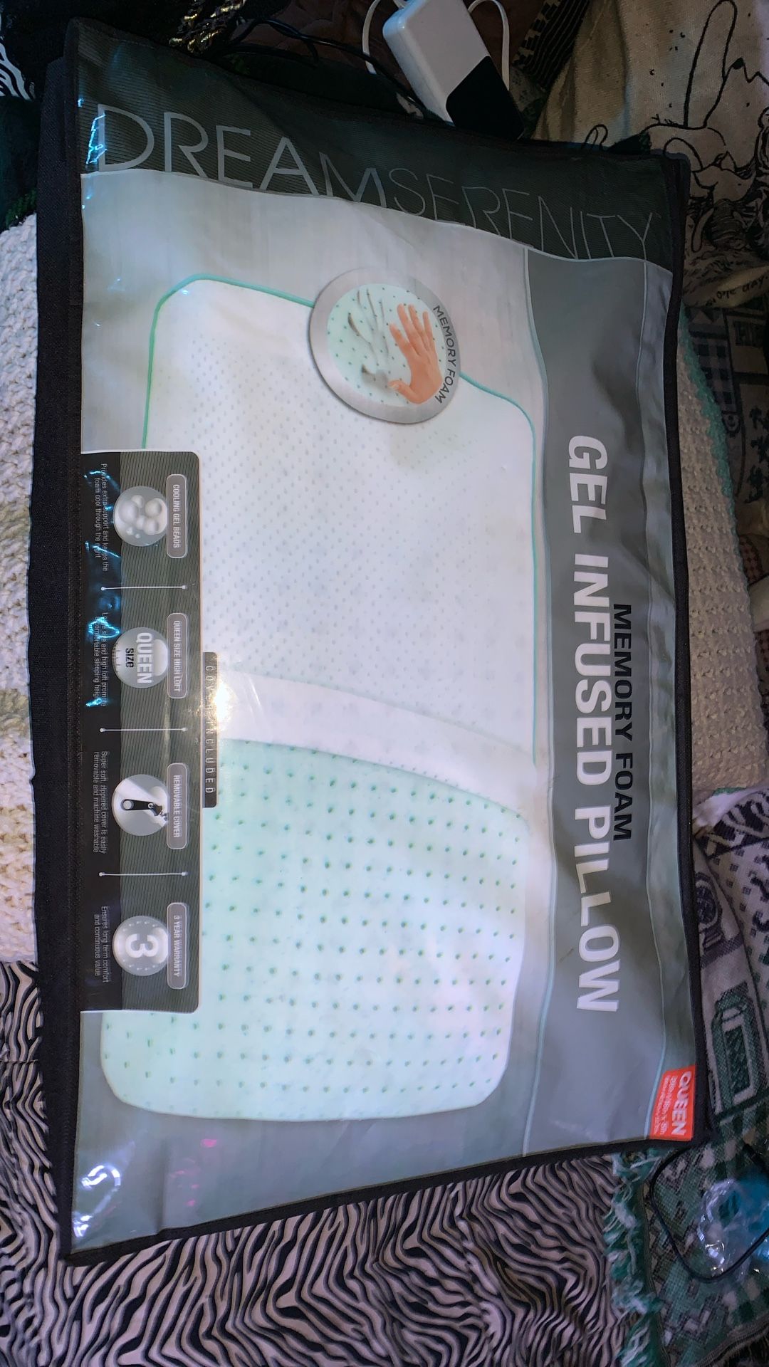 Queen Gel Infused Pillow
