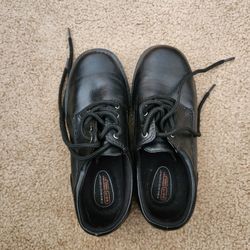 Scouts Black Shoes  Size 5W Preowned 