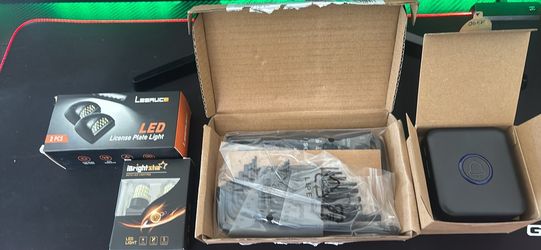 Amazon Basics Allen Wrench Set, Fovksuc Wireless Doorbell, Lesauce LED License Plate Lights, and iBrightstar LED Bulbs house accessories bundle