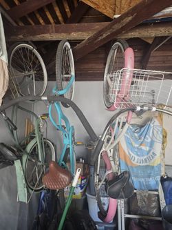 Bicycles.