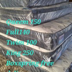 Mattress Pillow Top New 