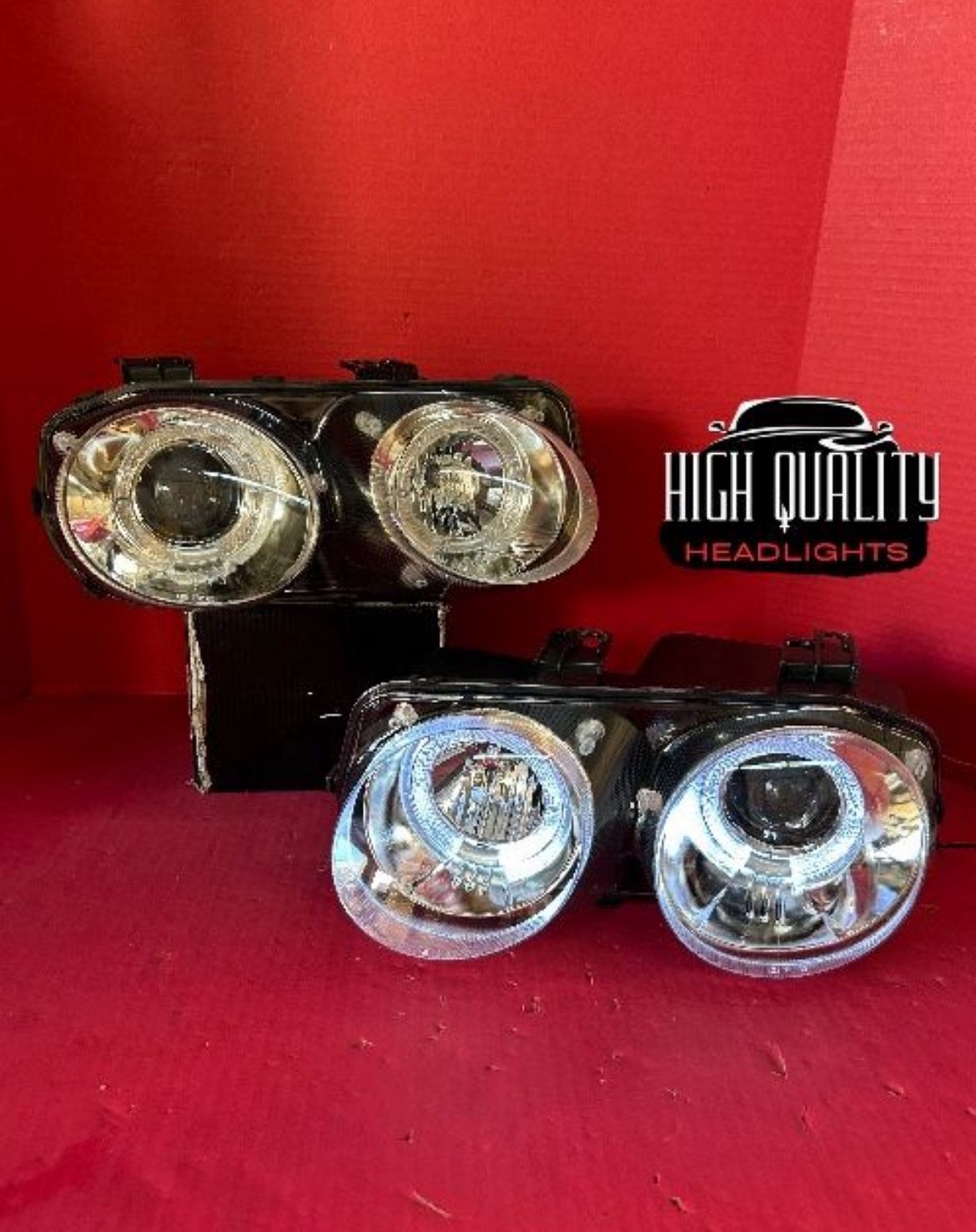 Acura Integra 1998. 2001 headlights.