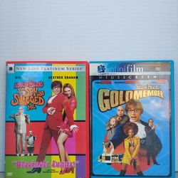 Austin Powers Movie Lot (2) - Goldmember & The Spy Who Shagged Me