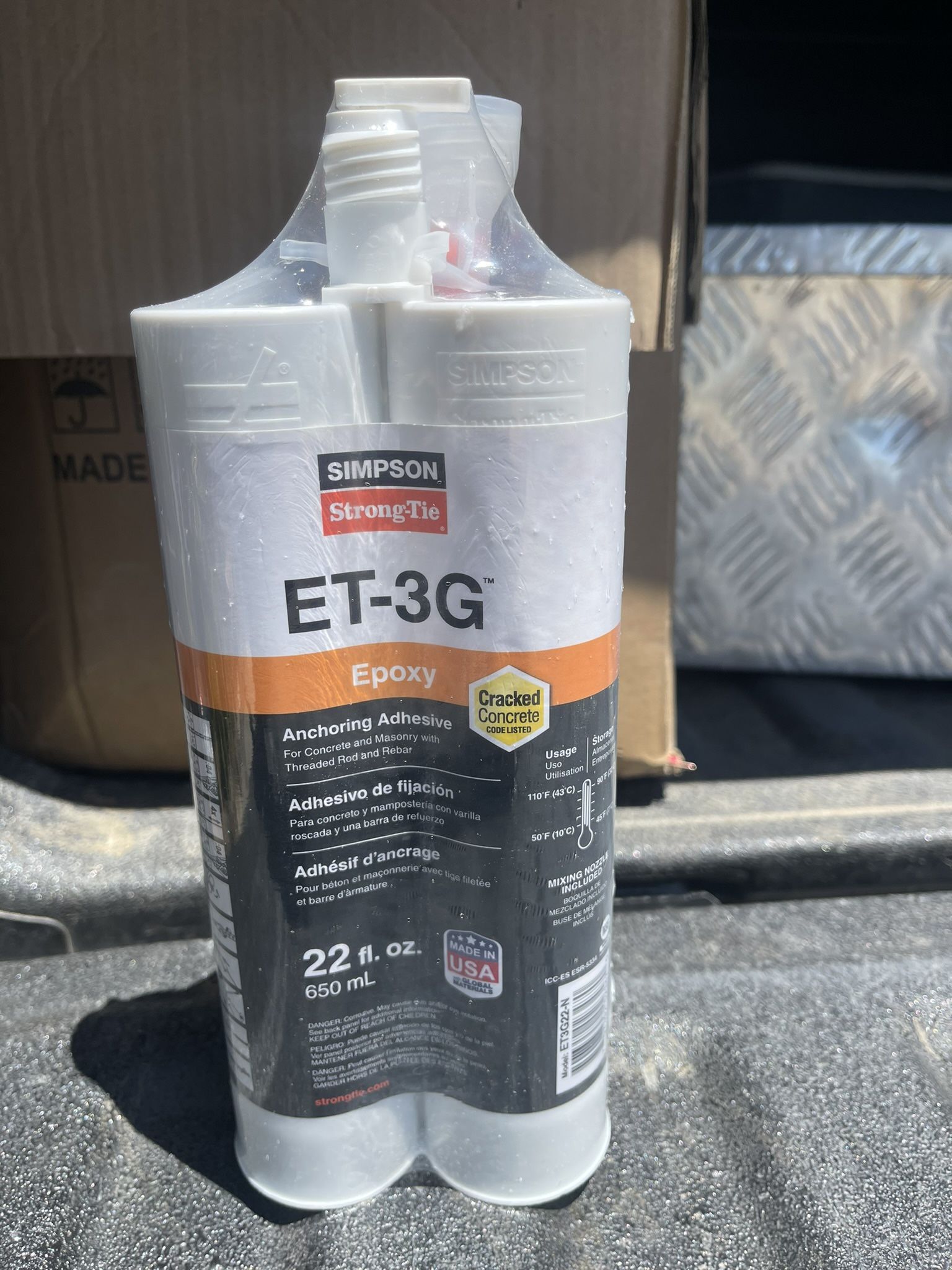 Simpson epoxy