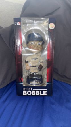 Retro dodger bobble head