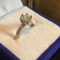 Moissionate Engagement Ring SIZE 6 