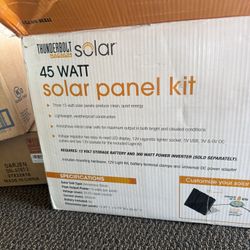 Portable Solar Panel Kit 