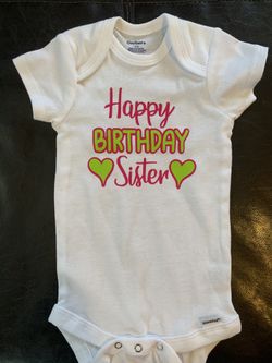 Custom Birthday Onesie