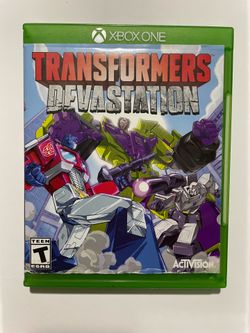XBOX ONE TRANSFURMERS HASTITON