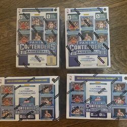 2021-2022 Panini Contenders NBA Basketball Blaster Box! Sealed
