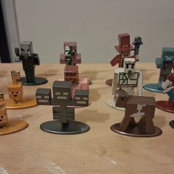  Minecraft Nano Metal Figures For Collectors 