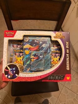 30th Celebration Greninja EX Box
