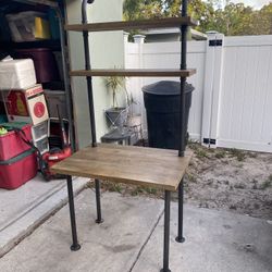 Industrial Pipe Desk
