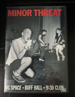 Minor Threat Live DVD DC Space Buff Hall 9:30 Club