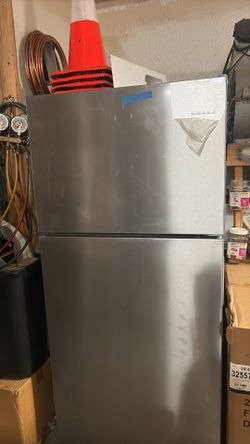 Amana stainless steel refrigerated