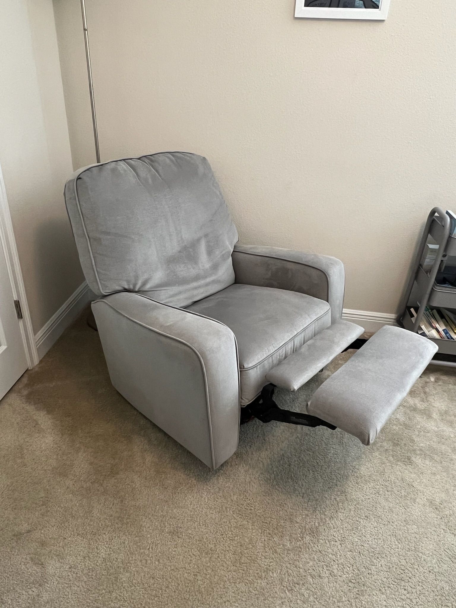 Gray Rocking Chair