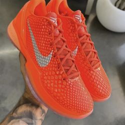 Kobe Size 12 - Nike Zoom Kobe 6 Protro Total Orange