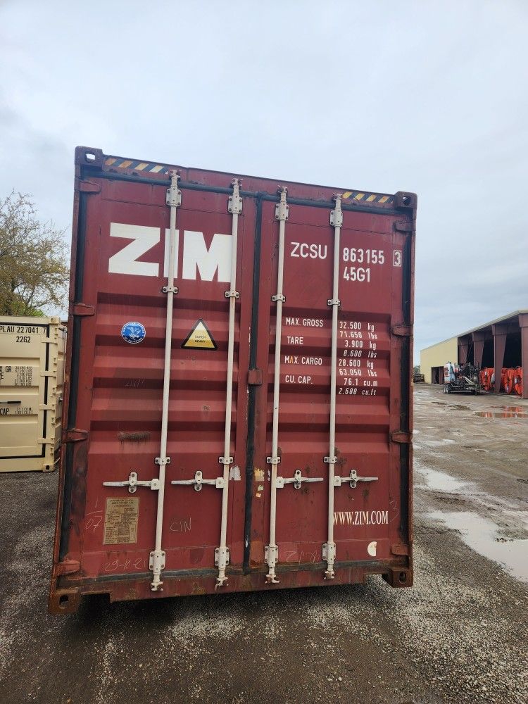 40ft High-cube, Cargo Worthy Shipping Containers