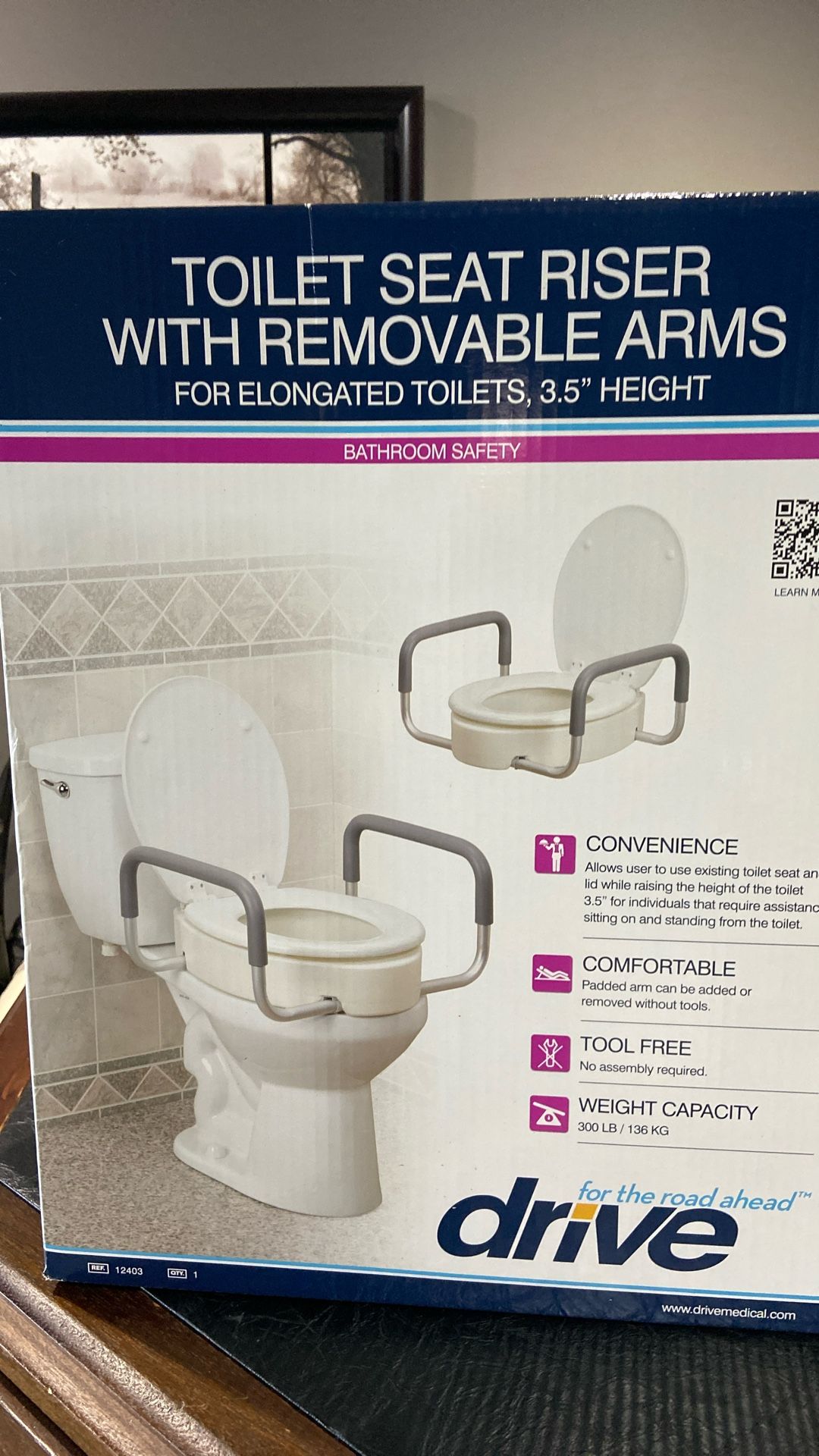 Drive Toilet Seat Riser