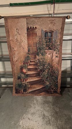 Tapestry wall hanging